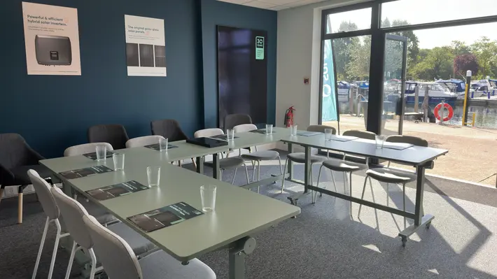 SOLARWATT UK training room in Shepperton, Surrey