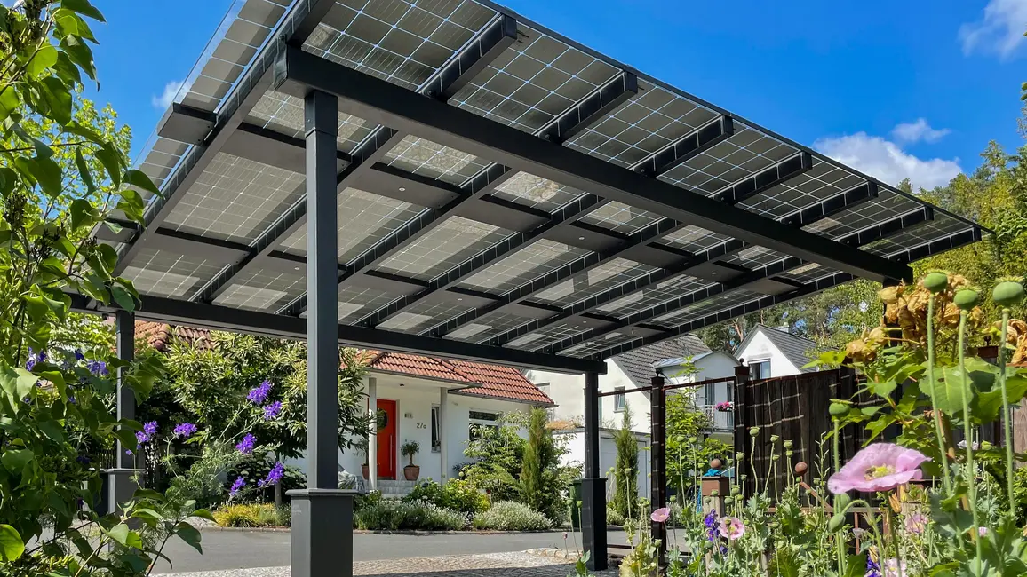 Solarcarport als Erweiterung der PV-Anlage