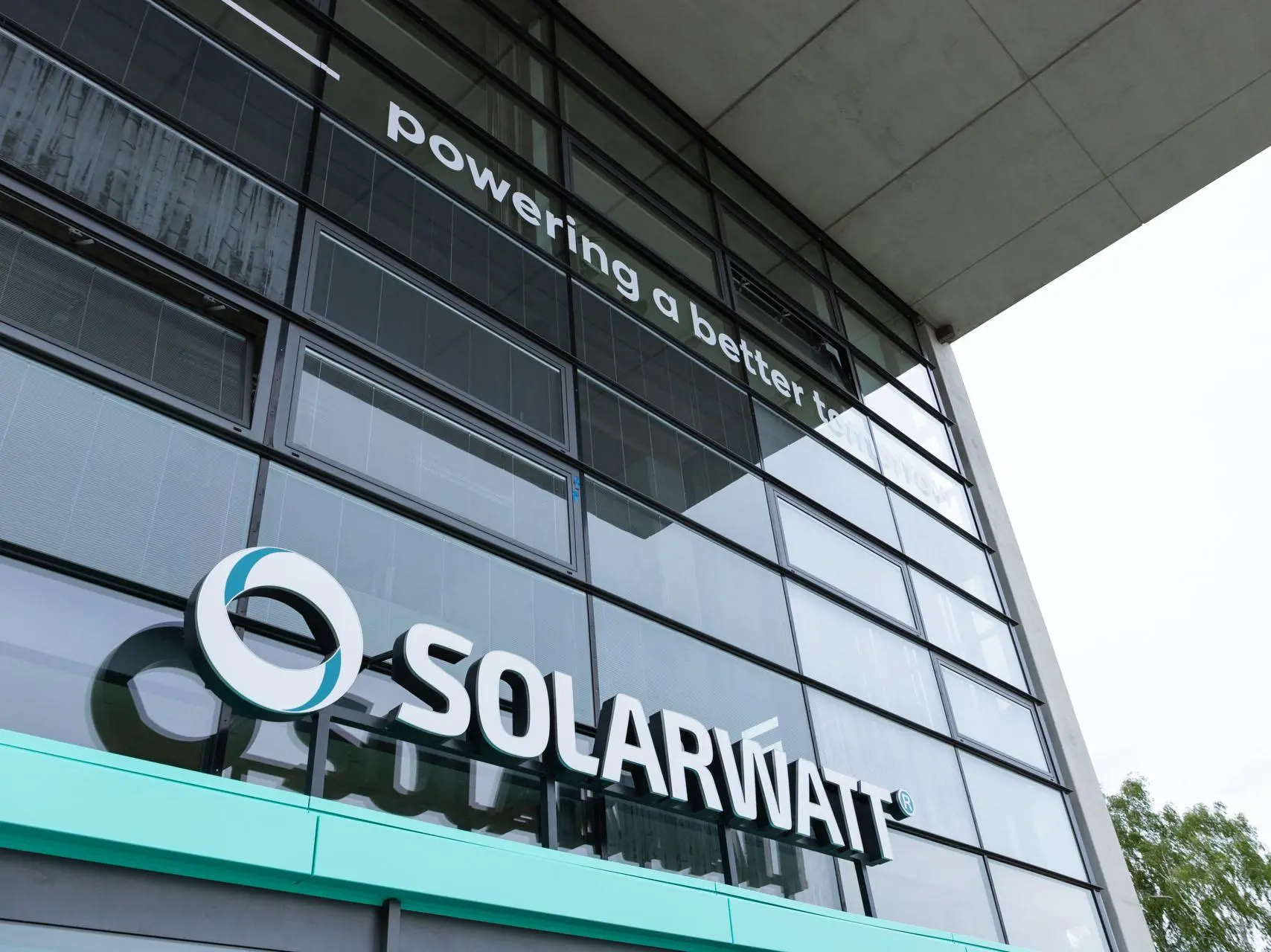 Solarwatt Haupteingang Headquarter