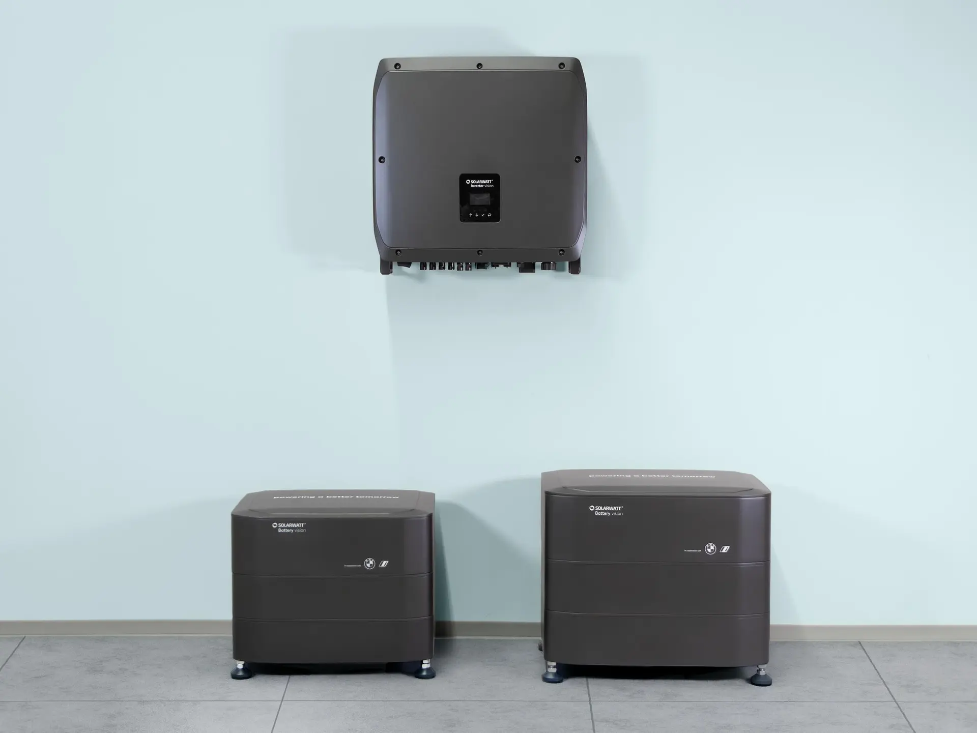 SOLARWATT Battery vision 2.0 zusammen mit SOLARWATT Inverter vision max