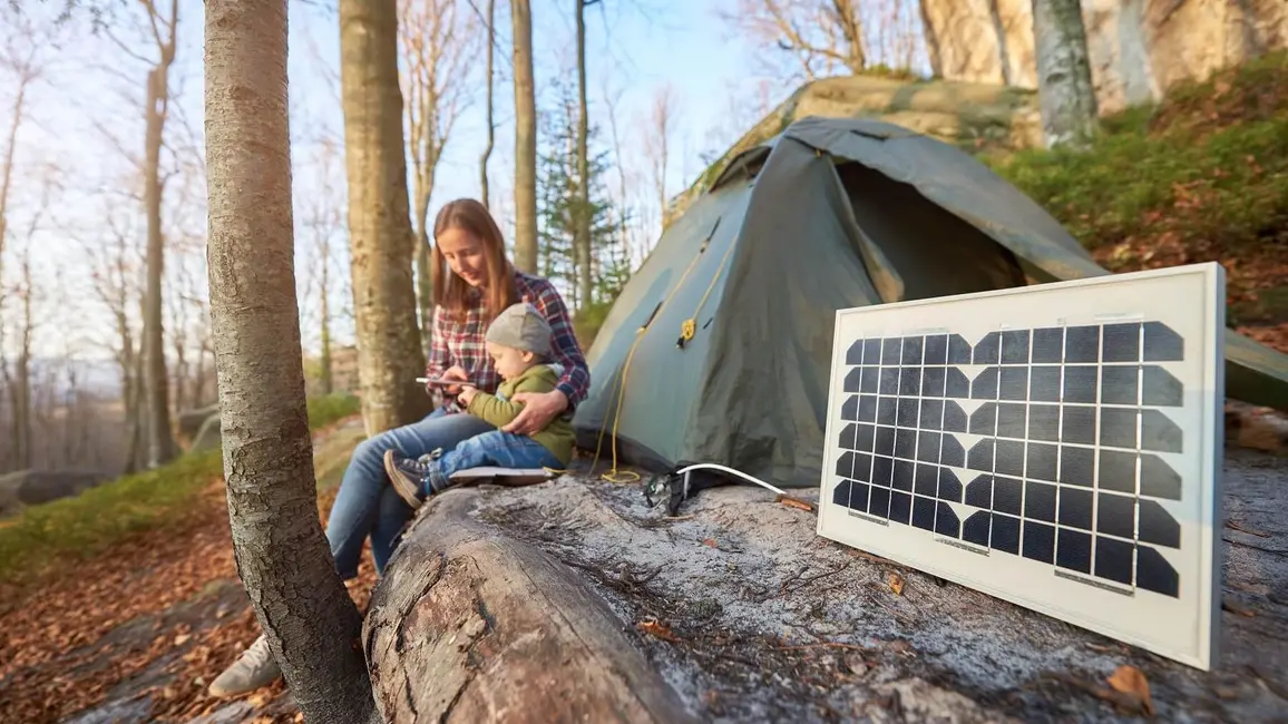 Solarmodul für unterwegs