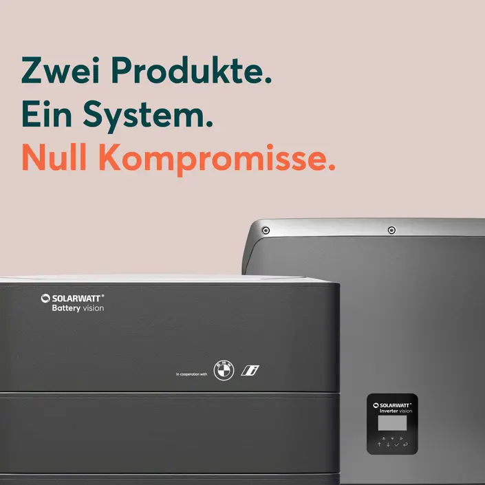 SOLARWATT Battery vision und Inverter vision