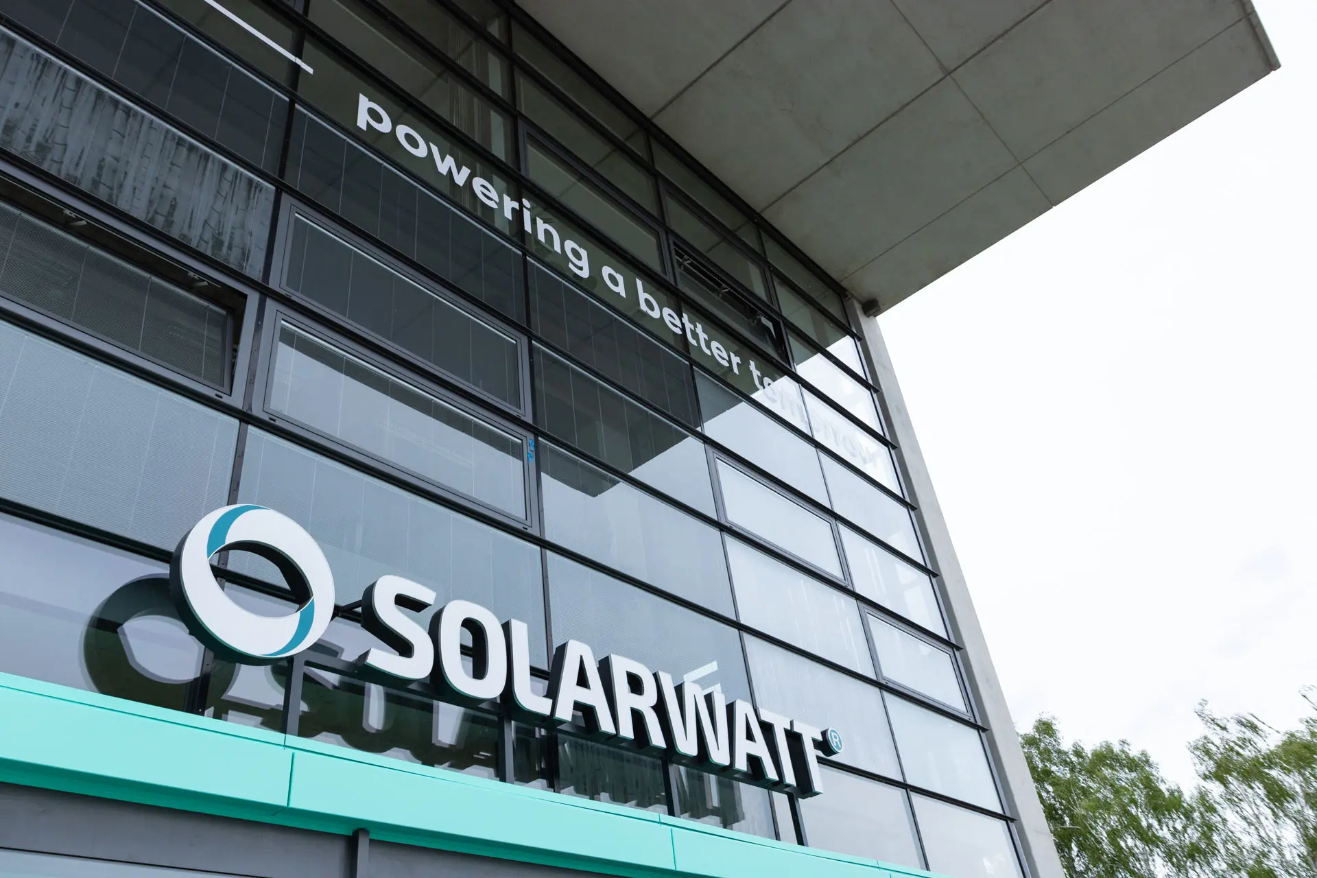 Solarwatt Haupteingang Headquarter