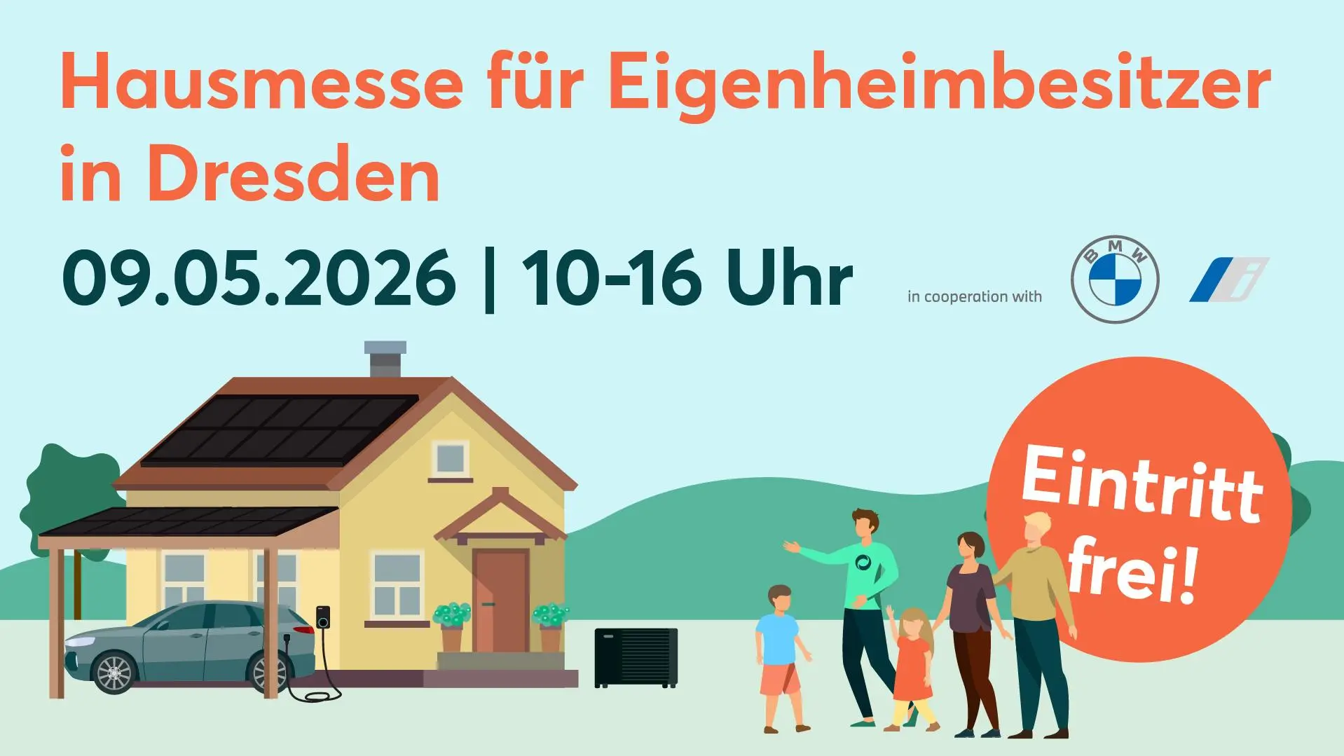 Hausmesse in Dresden für Eigenheimbesitzer