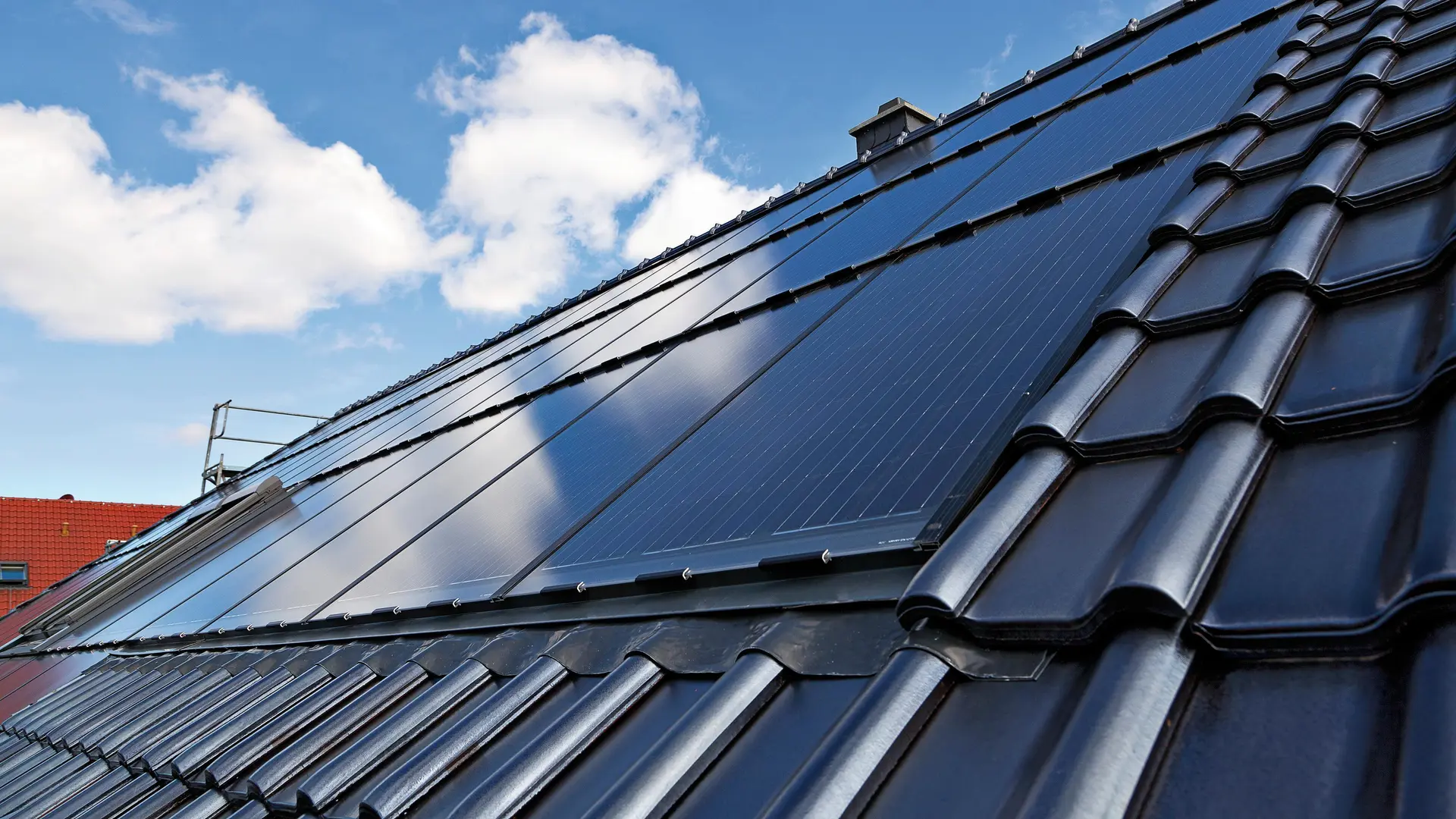 In Dach Module von Solarwatt