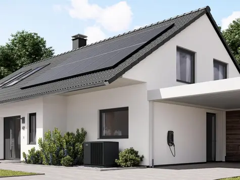 Einfamilienhaus mit PV-Anlage, Wärmepumpe und Wallbox