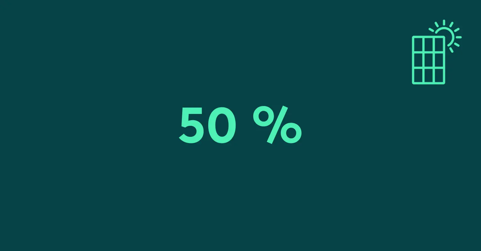 50 %