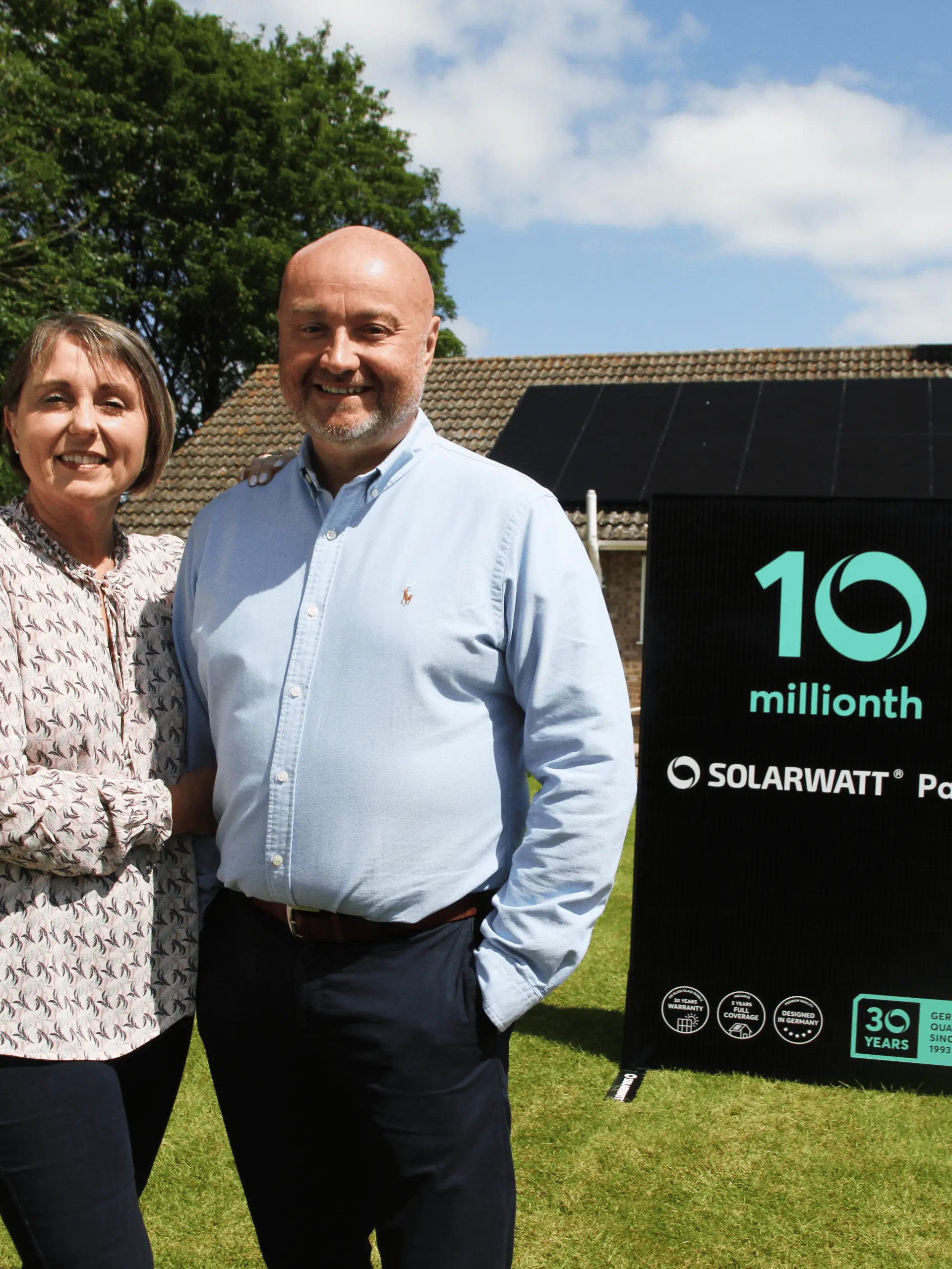 10 Millionth Solarwatt Panel