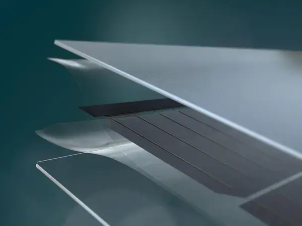 Glas-Glas-Modul Aufbau