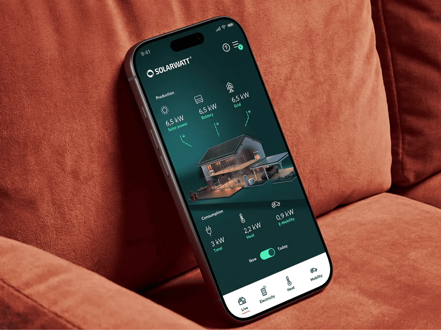 Home app Mockup