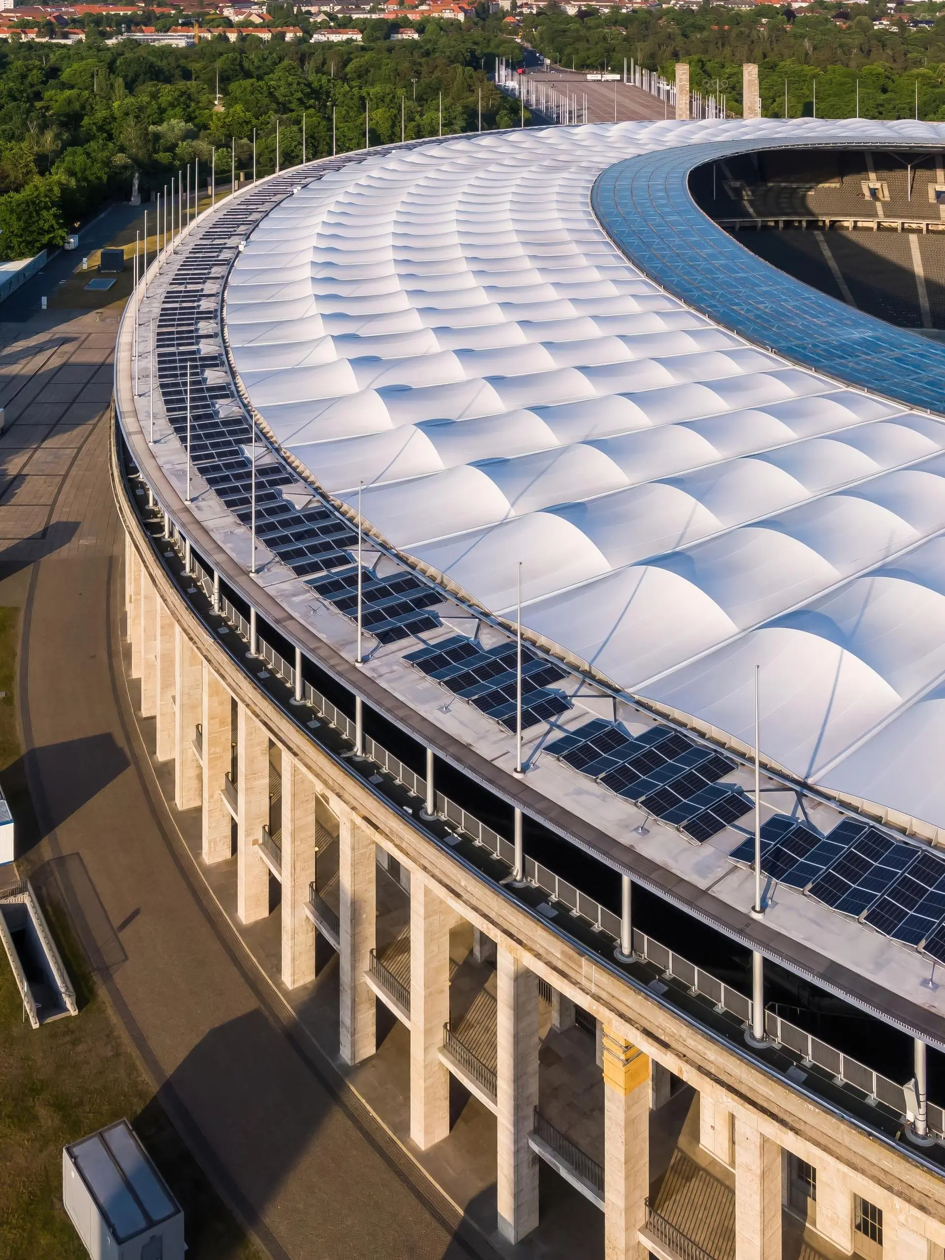 Solardach Olympiastadion