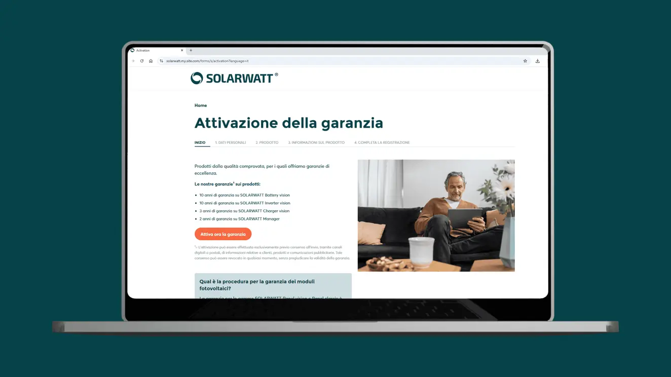 Garanzia SOLARWATT Vision
