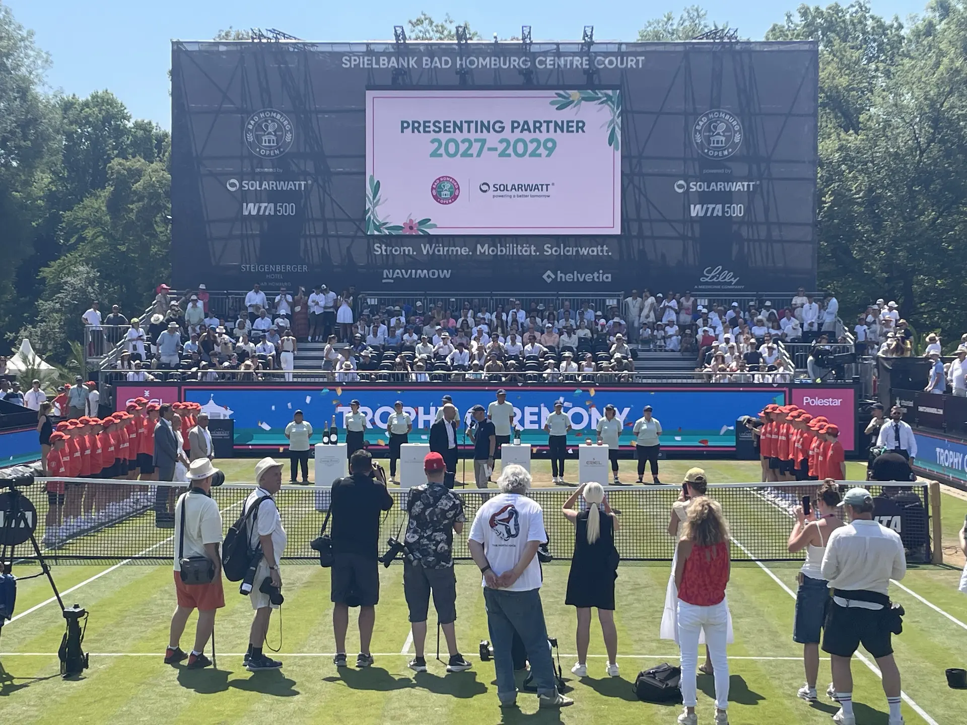 Siegerehrung Bad Homburg Open 2026