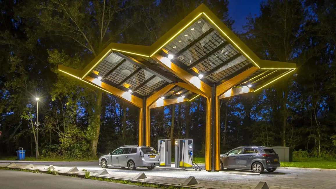 öffentliche Ladestation für Elektroautos